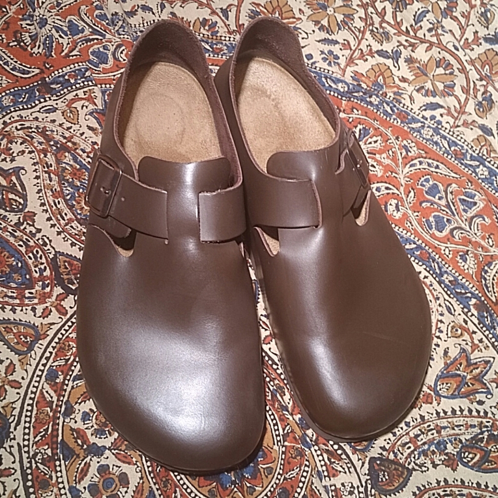 Birkenstock London Clogs/ Covered Sandals, 44, 11M